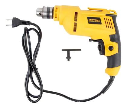 Imagem de Furadeira De Impacto Startools 600w 300w 127v Chave Mandril Amarelo 127v 50Hz 60Hz
