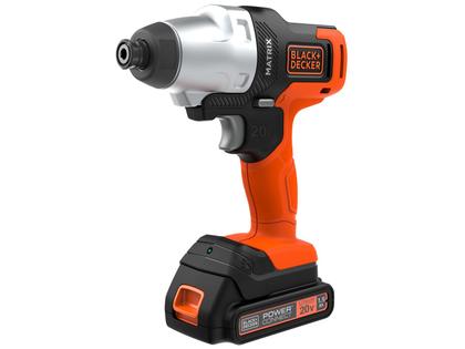 Imagem de Furadeira e Parafusadeira Black+Decker a Bateria 15 peças MTX20K6A-BR