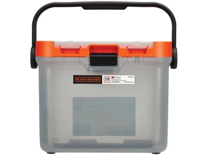 Imagem de Furadeira e Parafusadeira de Impacto Black+Decker a Bateria 31 Peças BCKSB29C04-BR