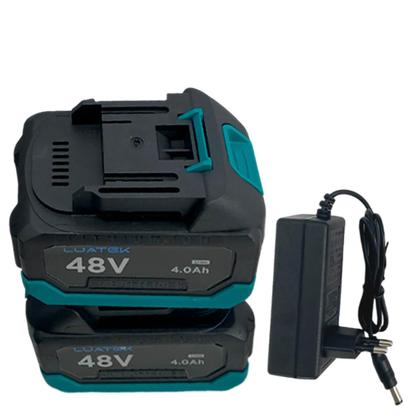 Imagem de Furadeira Elétrica de Impacto 3200 r/min 2 Baterias Bivolt Recarregável  Sistema de Embreagem