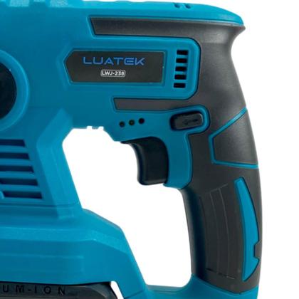 Imagem de Furadeira Elétrica de Impacto 3200 r/min 2 Baterias Bivolt Recarregável  Sistema de Embreagem