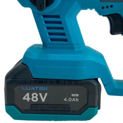 Imagem de Furadeira Elétrica de Impacto 3200 r/min 2 Baterias Bivolt Recarregável  Sistema de Embreagem