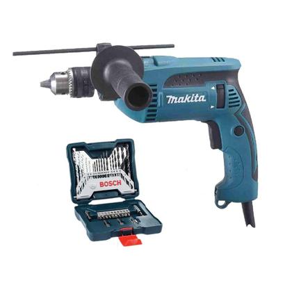 Imagem de Furadeira Impacto 1/2 760W Makita Hp1640 + Acess 220V