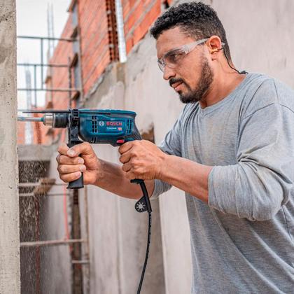 Imagem de Furadeira Impacto 1/2 Pol 750w 12B8 com 5 Brocas BOSCH