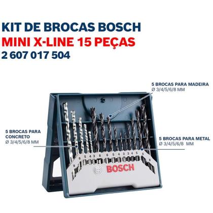 Imagem de Furadeira Impacto 3/8 POL 450W GSB 450 RE com Estojo de Brocas 15 Peças BOSCH