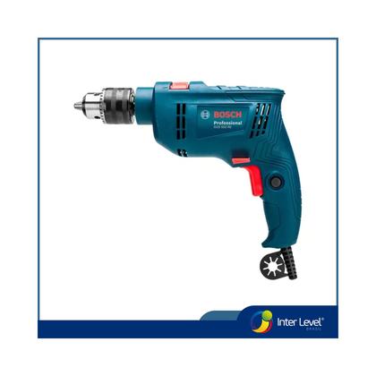 Imagem de Furadeira Impacto Bosch 13mm 550w Maleta Gsb 550 Re 220v Cor Azul
