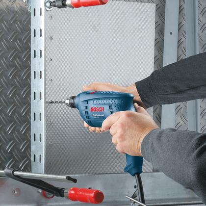 Imagem de Furadeira Impacto Bosch Gsb 450 Re Kit Fixação Brocas 220v