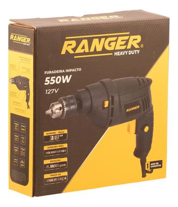 Imagem de Furadeira Impacto Ranger 550w 3/8 127v Preto 127v 60