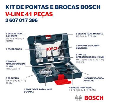 Imagem de Furadeira Industrial Impacto 3/8 Reversão 450W GSB 450RE + Estojo 41 Peças X-Line BOSCH