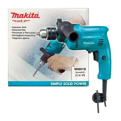 Imagem de Furadeira Makita m0801b com kit broca (127 v.)