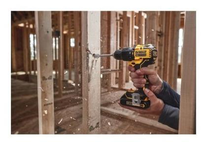 Imagem de Furadeira Parafusadeira 20v DCD709 2x 4.0Ah Dewalt Bivolt