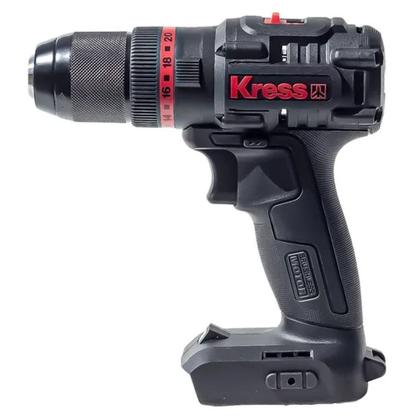 Imagem de Furadeira Parafusadeira de Impacto 1/2 20V KUC30.1 com 2 Baterias 2.0Ah Brushless - KRESS