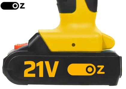 Imagem de Furadeira Parafusadeira De Impacto 21v Com Maleta