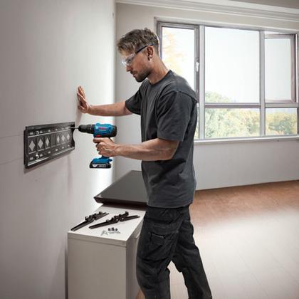 Imagem de Furadeira Parafusadeira de impacto bateria 1/2" 18V 2Ah c/ kit de acessórios - GSB 183-LI (110V/220V)