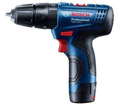 Imagem de Furadeira/Parafusadeira GSR120-LI - 2 Baterias BIVOLT/12V - CARREGADOR   Maleta - BOSCH