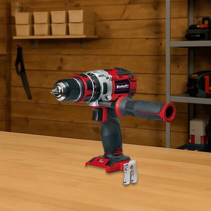 Imagem de Furadeira Parafusadeira Impacto Profissional 18v a Bateria Einhell Portátil Sem Fio Brushless 13mm