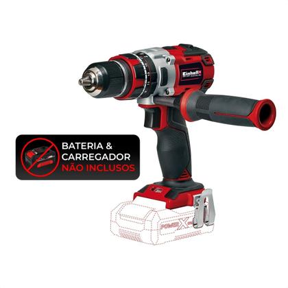 Imagem de Furadeira Parafusadeira Impacto Profissional 18v a Bateria Einhell Portátil Sem Fio Brushless 13mm