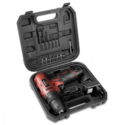 Imagem de Furadeira Parafusadeira Mondial De Impacto 12V + Acessórios