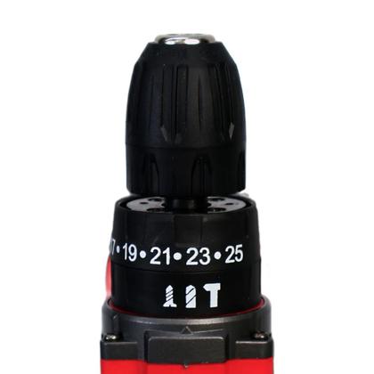 Furadeira Parafusadeira Ryoku 21V Bivolt Vermelho com Maleta