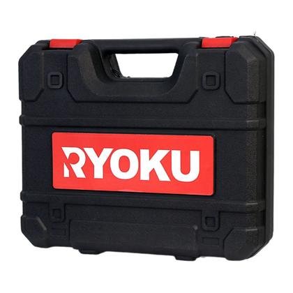 Furadeira Parafusadeira Ryoku 21V Bivolt Vermelho com Maleta
