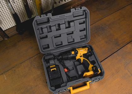 Imagem de Furadeira Parafusadeira Sem Fio Bateria 21v Wap K21 + Maleta