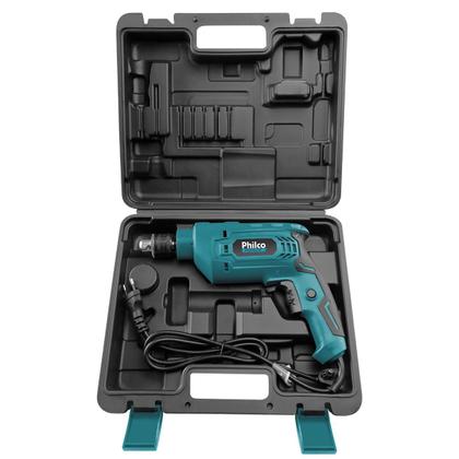 Imagem de Furadeira Philco Force 650W 2800RPM com Maleta PFU01M