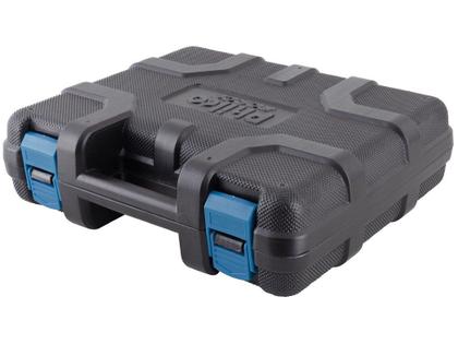 Imagem de Furadeira Philco Force 650W Maleta 99 Acerssórios Azul PFU03MF 127V