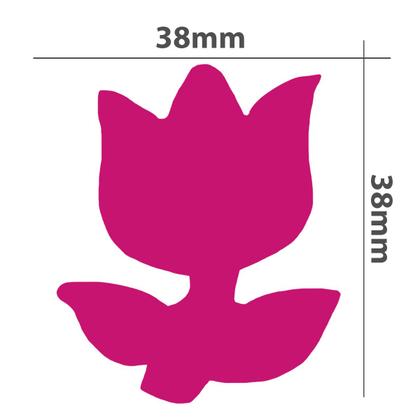 Imagem de Furador De Eva E Papel Scrapbook Tulipa Médio 38mm 01 Un