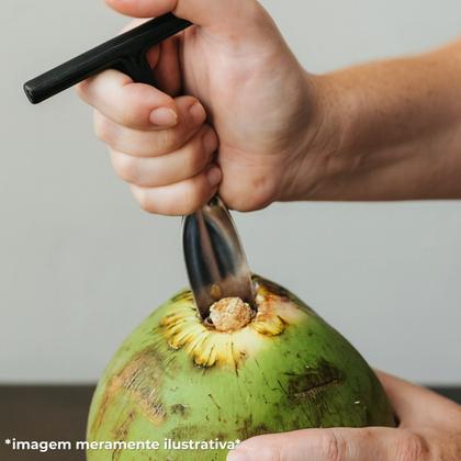 Imagem de Furador Perfurador Abridor de Coco Manual Prático em Aço Inox Uny Home