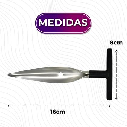 Imagem de Furador Perfurador Abridor de Coco Manual Prático em Aço Inox Uny Home