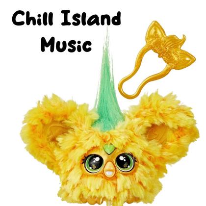 Furby Furblets Hoo-Lah Amarelo Com Música Chill Island - Hasbro