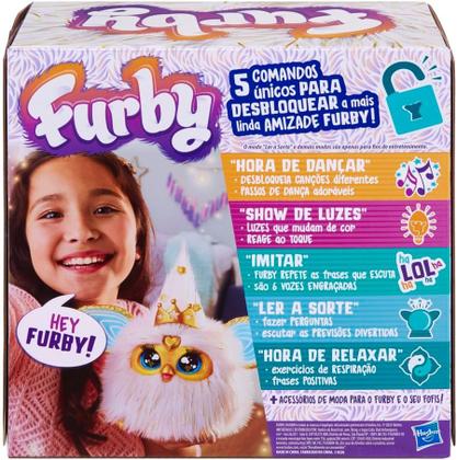 Imagem de Furby Gold Glam Pelúcia Interativo Hasbro G1938