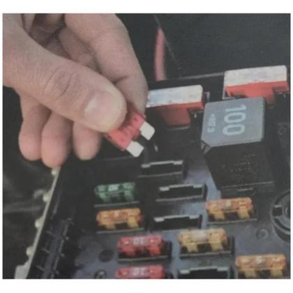 Imagem de Fusíveis E Chave para Teste 10 Peças Fbg-3410