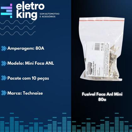Imagem de Fusível Faca Anl Mini 80a