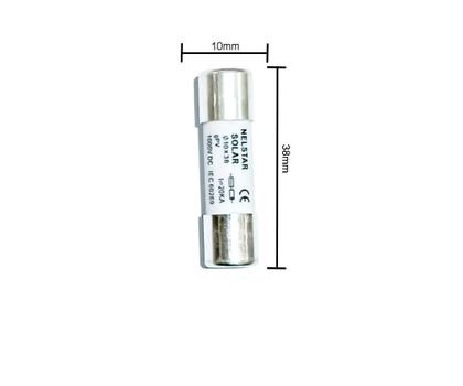 Imagem de Fusível Snetec 32A 1000V DC Fotovoltaico 10x38mm Kit 2 Peças