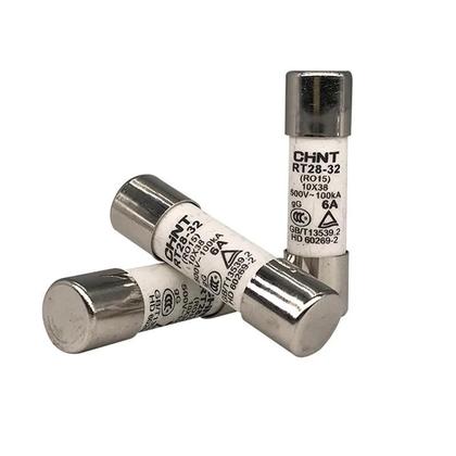 Imagem de Fusível Solar DC 500V 10x38mm 2A-32A Em Ligas Metálicas Para Proteção De Sistemas De Energia Solar