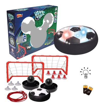 Imagem de Futebol de Mesa Hover Ball Portatil Flutuante Com Luzes Gol a Gol