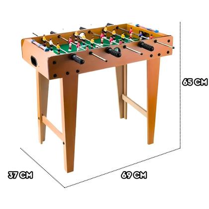 Imagem de Futebol de mesa Pebolim Totó e Jogo de Mão