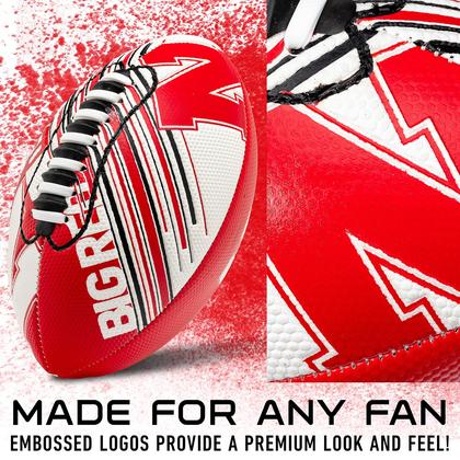 Imagem de Futebol Franklin Sports Nebraska Cornhuskers Youth 8.5