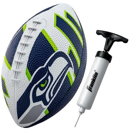 Imagem de Futebol Franklin Sports NFL Seattle Seahawks Rubber 8,5"