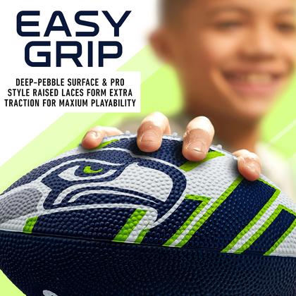 Imagem de Futebol Franklin Sports NFL Seattle Seahawks Rubber 8,5"