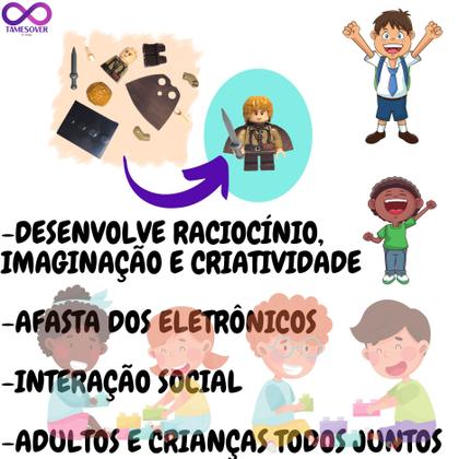 Imagem de FUTEBOL MINI CAMPO PIXEL com 2 traves sem Jogadores Blocos Montar Lestgo