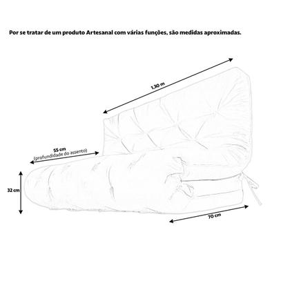 Imagem de Futon casal d28 acquablock amarelo