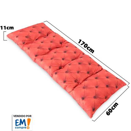 Imagem de Futon Dobrável de Espuma Solteiro Laranja - Emcompre