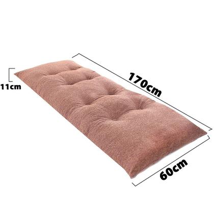 Imagem de Futon Dobrável de Espuma Solteiro Marrom - Emcompre