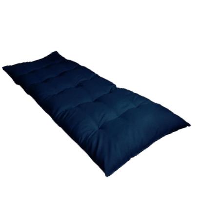 Imagem de Futon Retangular Espreguiçadeira Banco Pallet Colchonete Dobrável Solteiro 60x170 cm