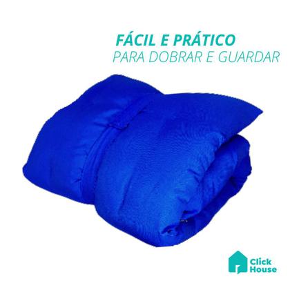Imagem de Futon Retangular Espreguiçadeira Banco Pallet Colchonete Dobrável Solteiro 60x170 cm