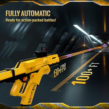Imagem de Fuzil de precisão automático Toy Gun SOFITEN com 150 dardos e kit de colete