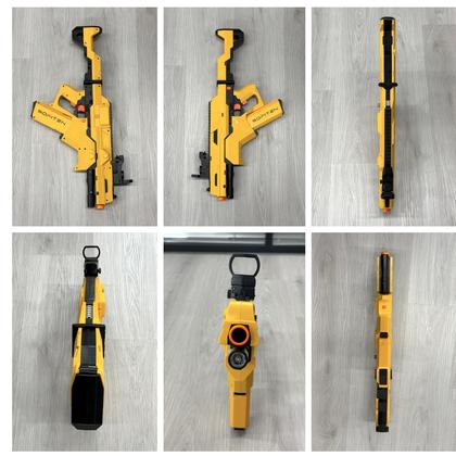 Imagem de Fuzil de precisão automático Toy Gun SOFITEN com 150 dardos e kit de colete