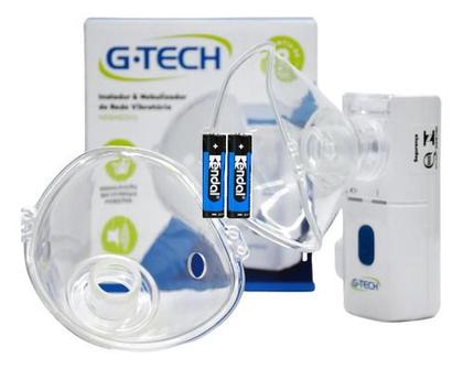 Imagem de G-tech Nebmesh2 Inalador E Nebulizador De Rede Vibratória Branco